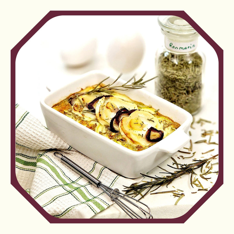 HR.3 ~ Rosmarin-Zucchini-Frittata