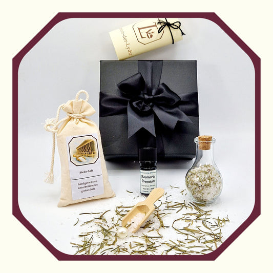 Rosmarin-Salz-Peeling